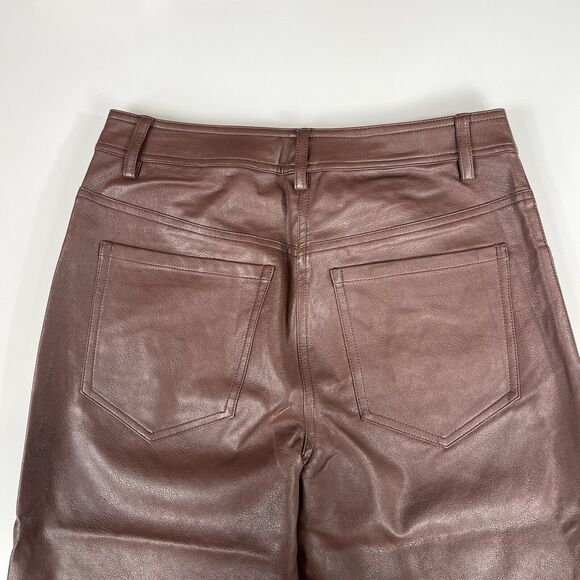 Miaou | NWT Brown Vegan Leather Set Junior Pant Leia Corset L - Picture 8 of 14